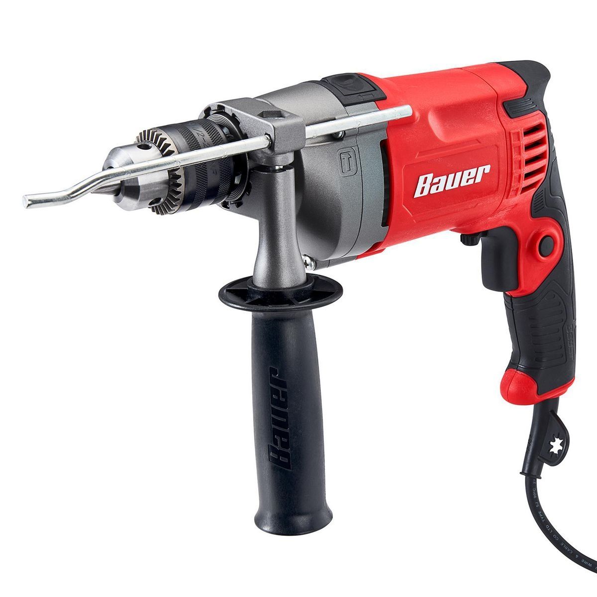 Taladro Percutor de 1/2" – 7.5 Amp, BAUER