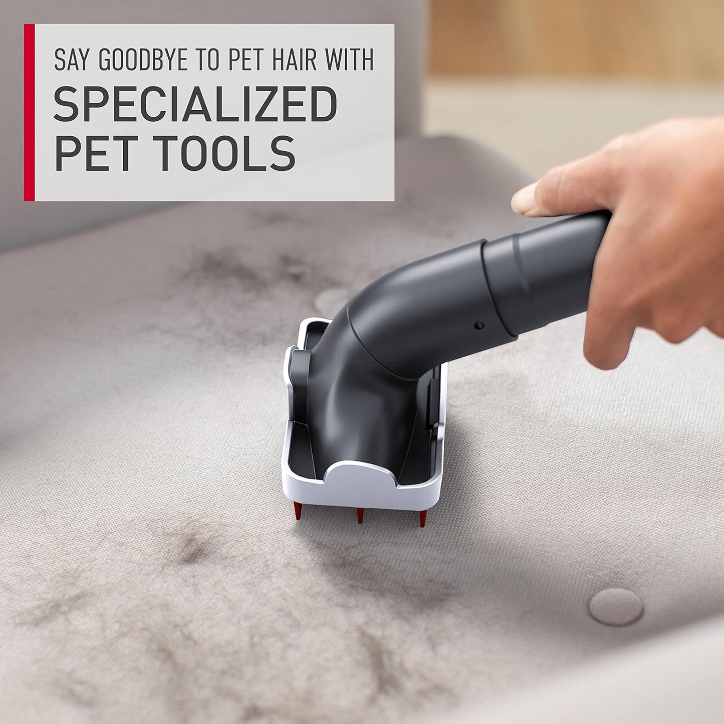 Aspiradora de pie giratoria de alto rendimiento con tanque XL. Hoover Elite Swivel XL Pet