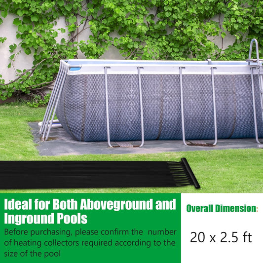 Calentador Solar para Piscinas portatiles – Ideal Above-Ground / In-Ground
