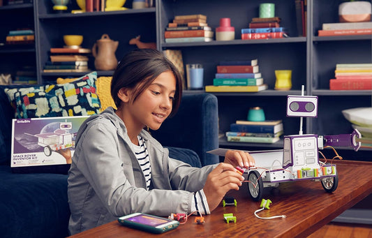 Juego de robotica Space Rover Inventor Kit, controlado mediante app. Little Bits