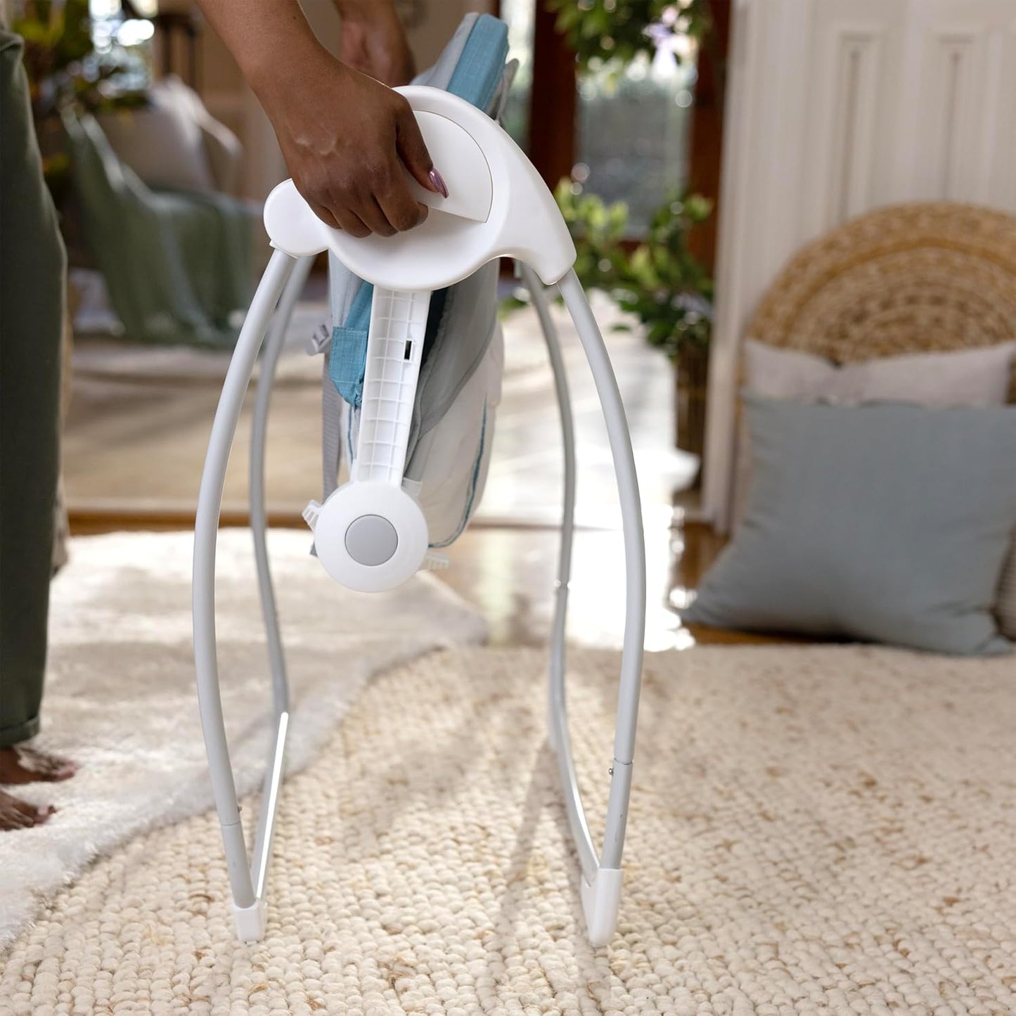 Columpio Portátil para bebes. Ingenuity Sun Valley – 6 Velocidades