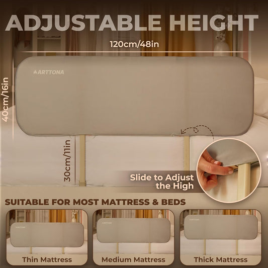 Baranda de seguridad para cama con ajuste universal, con luz. ARTTONA