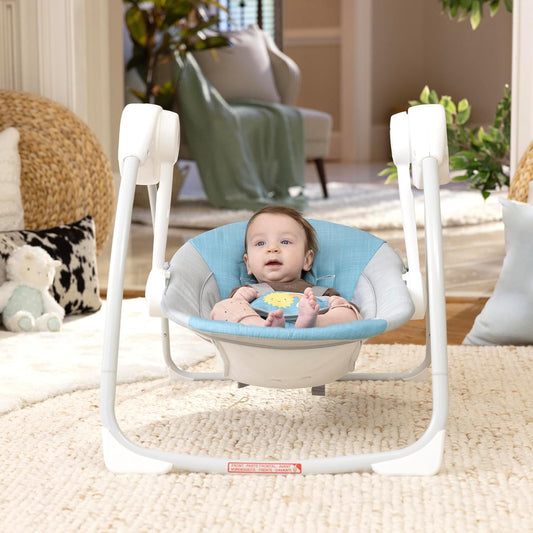 Columpio Portátil para bebes. Ingenuity Sun Valley – 6 Velocidades