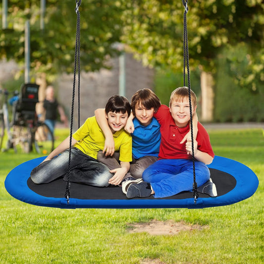 Columpio para niños “Flying Saucer” ovalado 152 cm plataforma impermeable – ARLIME