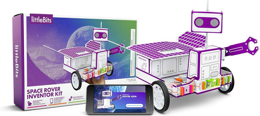 Juego de robotica Space Rover Inventor Kit, controlado mediante app. Little Bits