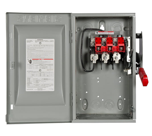 Interruptor de Seguridad No Fusionado Siemens HNF262 60A / 600V