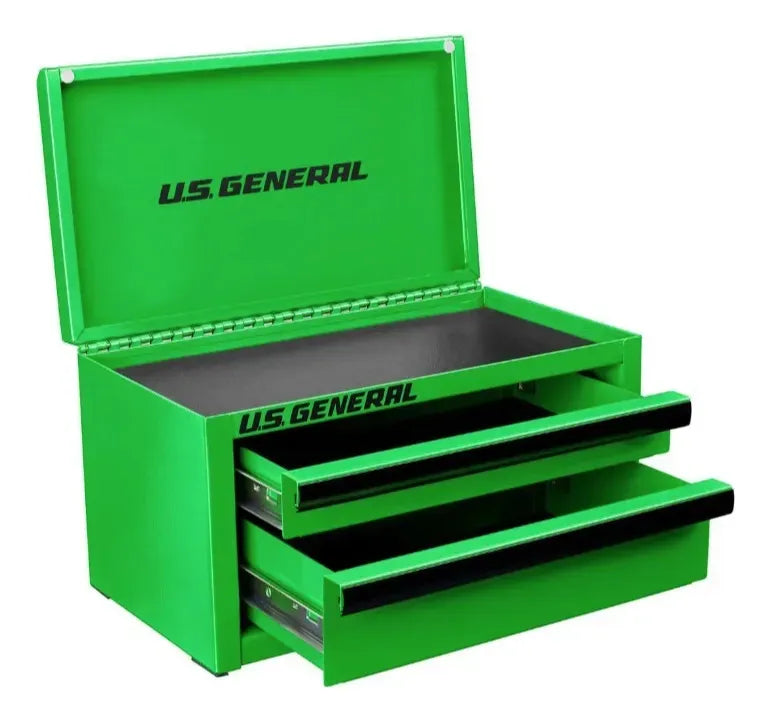Mini Caja de Herramientas de Acero – 2 Gavetas. US GENERAL