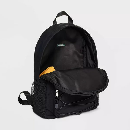 Bulto de 16.22 litros de  40cms, color negro. Wild Fable