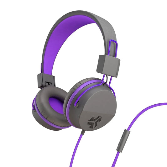 Audifonos para niños con limitador de volumen.  JLab Audio JBuddies