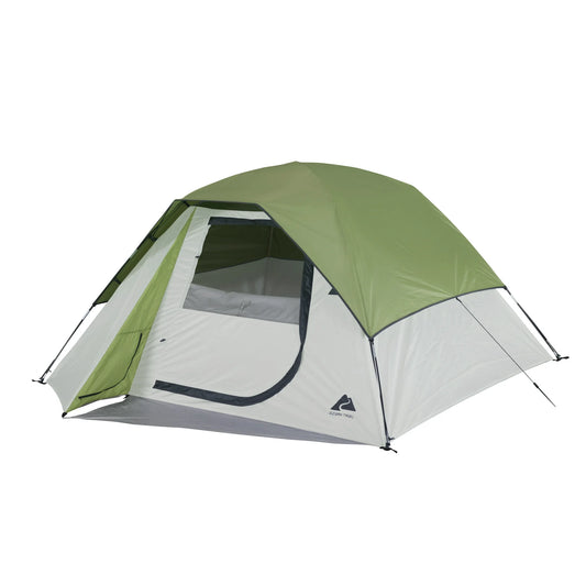 Tienda de campaña para 4 personas tipo domo. 2.43m x 2.59m x 1.27m. Ozark Trail