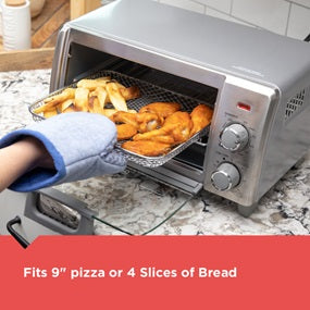 Horno de aire Crisp 'N Bake.  Black + Decker