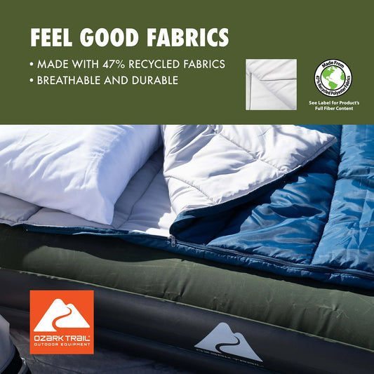 Sleeping bag/Saco de dormir de 35 grados para clima frio. Ozark Trail