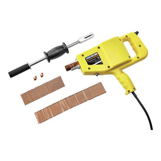 Kit de reparación de abolladuras con soldador de perno y martillo de extracción. Chicago Electric