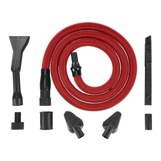Kit de 7 Accesorios Universales para Aspiradoras Húmedo/Seco, para Auto Detailing y Limpieza. Bauer