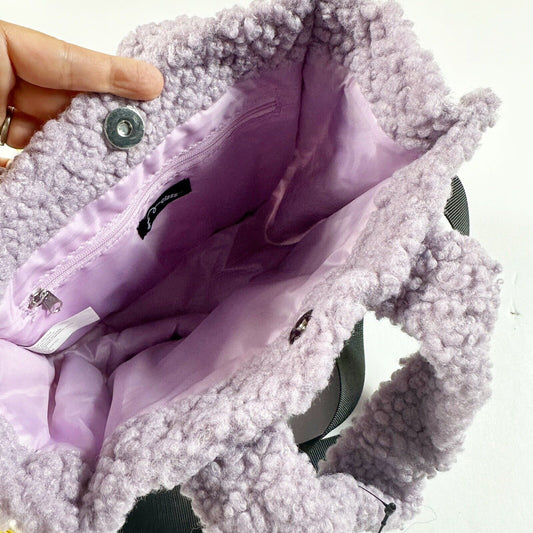 Bolso de pelusa morada-Art Class