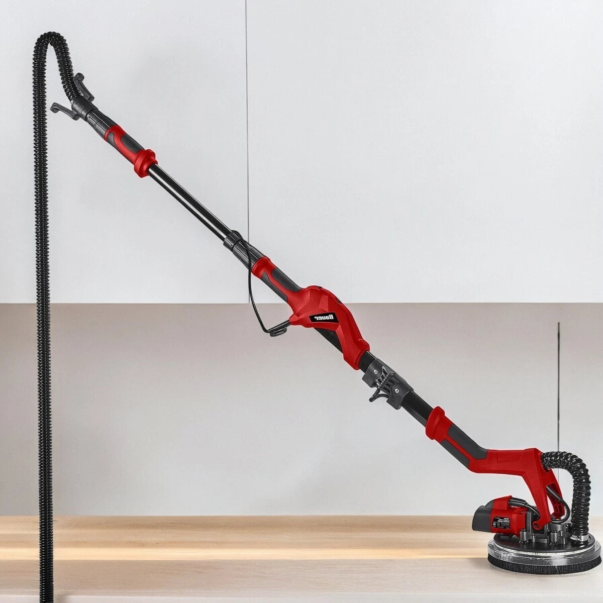 Lijadora para Paredes y Cielorraso Gypsum/Drywall 9" – Velocidad Variable, BAUER