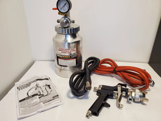 Pistola penumatica de spray de aire para pintura de 64oz. Central Pneumatic