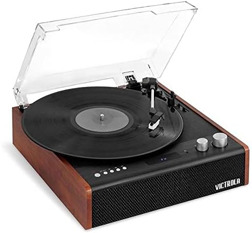 Tocadiscos/Tornamesa con bluetooth y parlantes integrados. Victrola