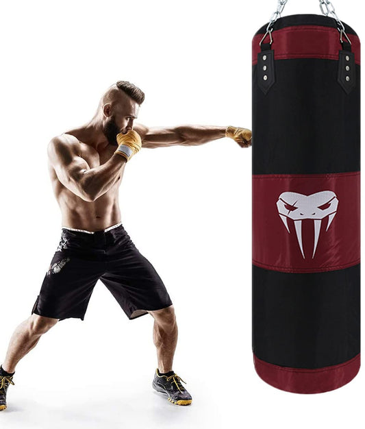 Saco de boxeo para colgar, resistente, sin relleno