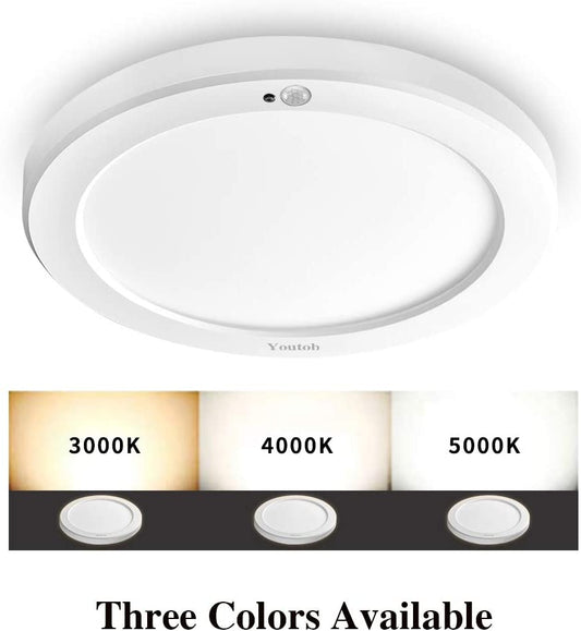 Luz de techo LED con sensor de movimiento