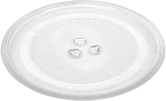 Plato/bandeja giratoria de cristal para microondas.