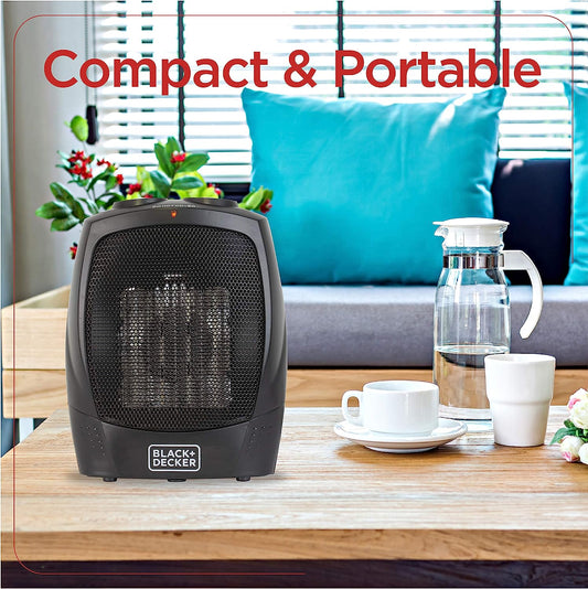 Calentador personal de ceramica. Black + Decker